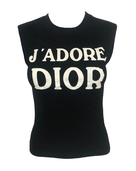 j'adore dior blue top|j'adore dior top vintage.